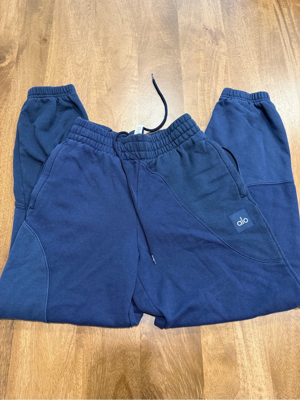 Alo Navy Jogger Sweatpants